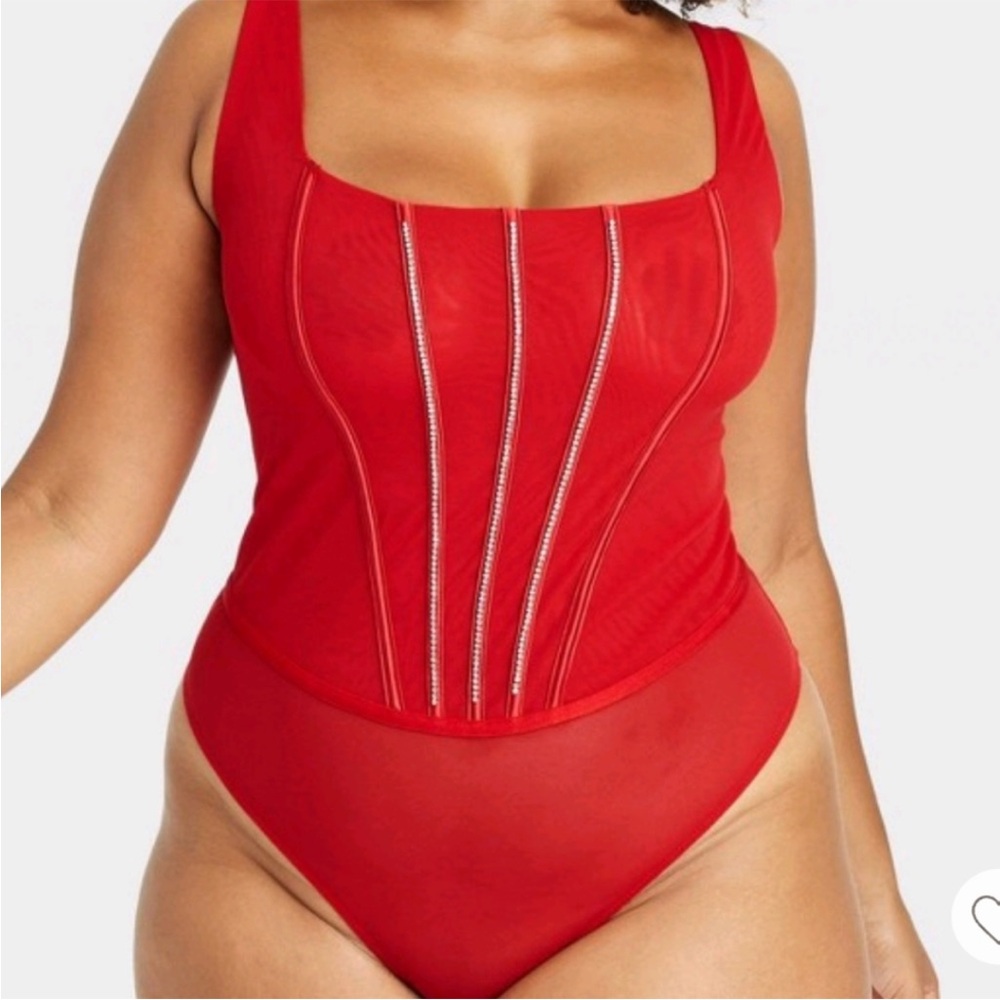 Auden lingerie bodysuit NWT